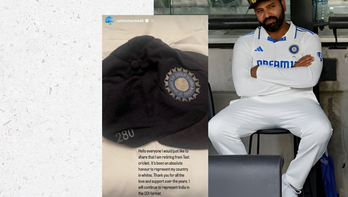 BREAKING: Rohit Sharma Announces Retirement from Test Cricket