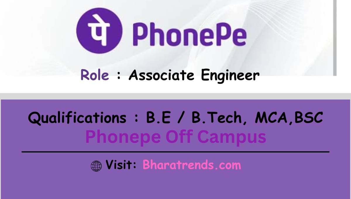 Phonepe off campus drive 2025