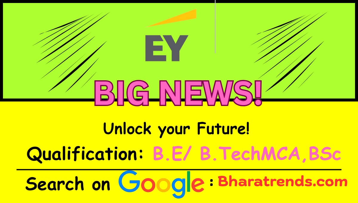 EY Freshers Drive 2025: Software Engineer Openings in Kochi, Apply Now