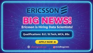 Ericsson Off Campus Drive 2025: Data Scientist Role in Bangalore & Noida